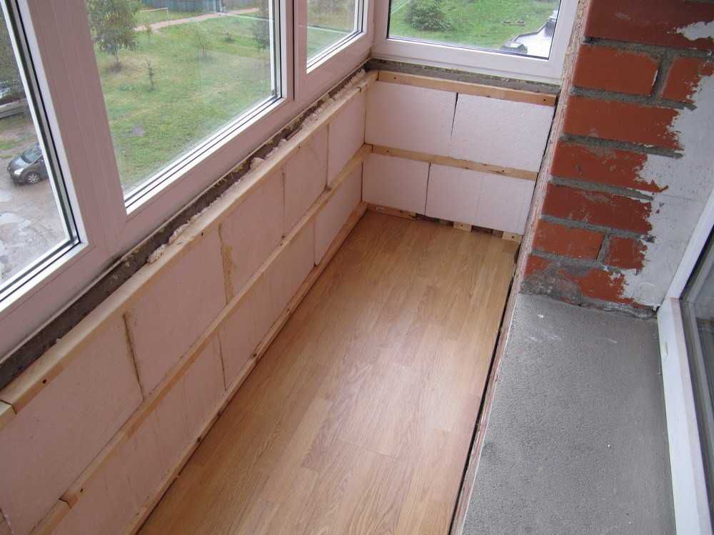 Изоляция балкона шаг за шагом