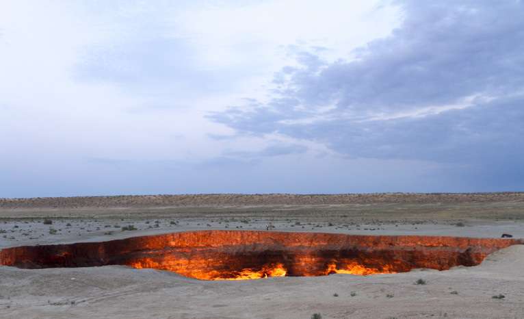 Дверь в ад в Туркменистане