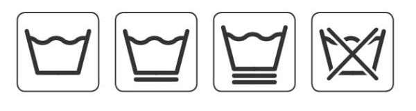 Символы для одежды из хлопка и синтетики