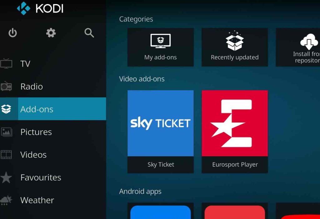 KODI (Android TV