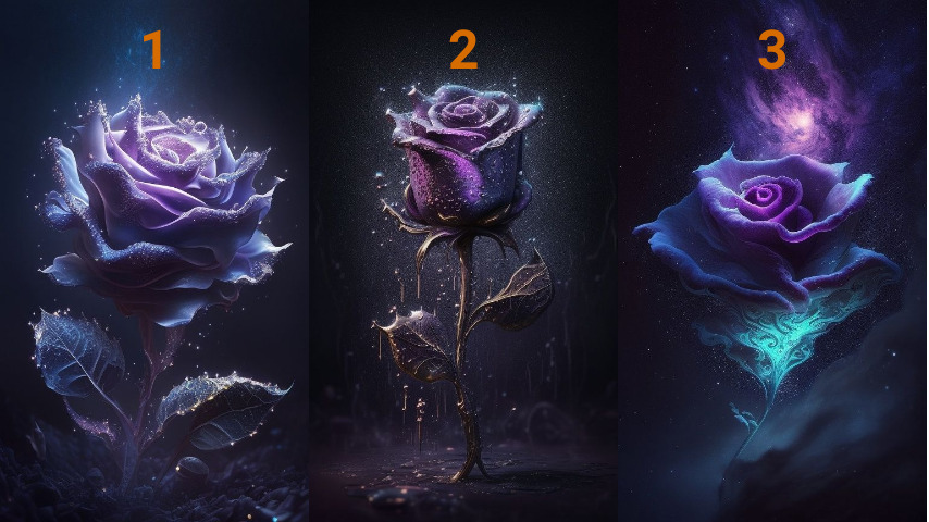 Выберите волшебную черную розу и узнайте, что принесет вам ближайший период