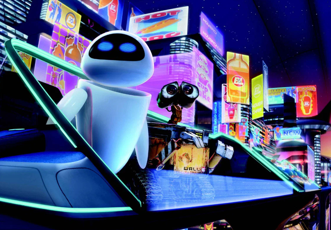 ВАЛЛ-И - Топ 10 лучших мультфильмов Pixar