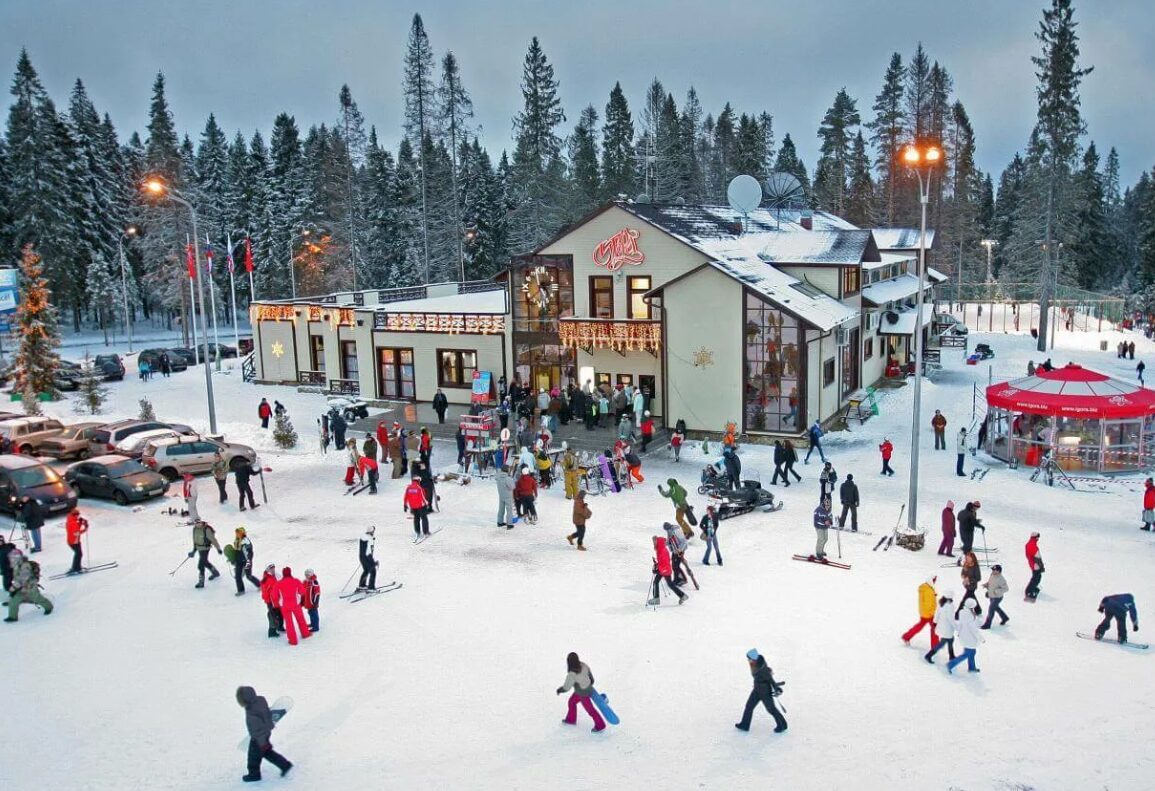 Игора (Ленинградская область) - Топ 10 горнолыжных курортов России: куда поехать на зимний отдых? 