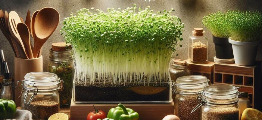 Как вырастить микрозелень в домашних условиях: полезные советы и рекомендации