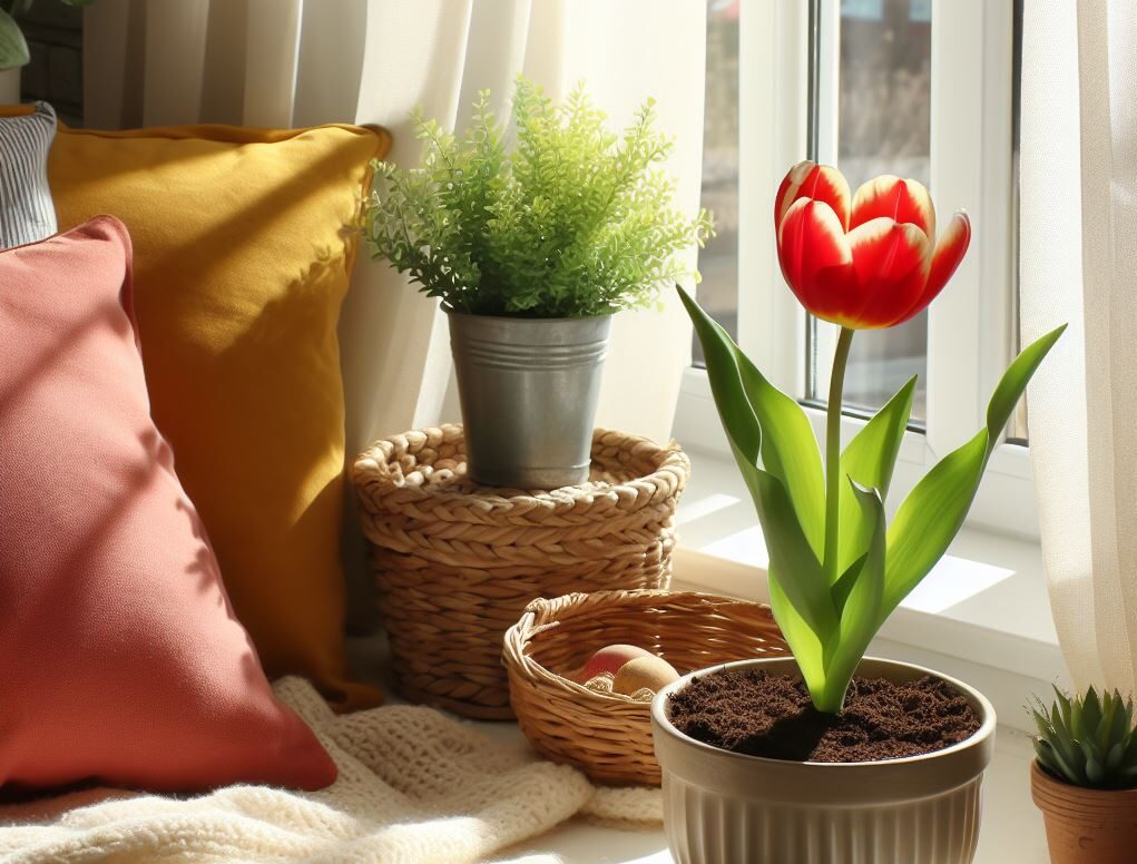 Как вырастить тюльпан дома в горшке: секреты и советы