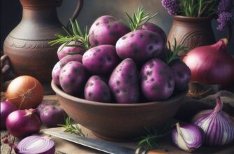 Фиолетовый картофель: Секреты здоровья и Новые вкусовые ощущения