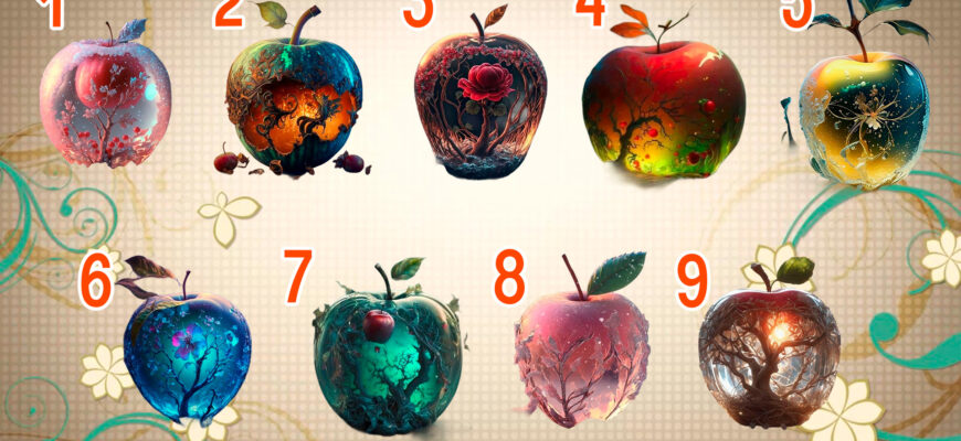 Тест-предсказание: Что вас ждёт в ближайшем и отдаленном будущем? Волшебные яблоки!