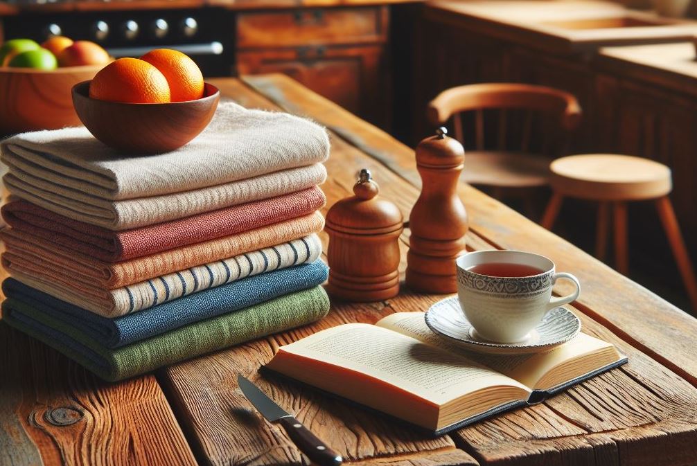 Как отстирать кухонные полотенца: советы и рекомендации